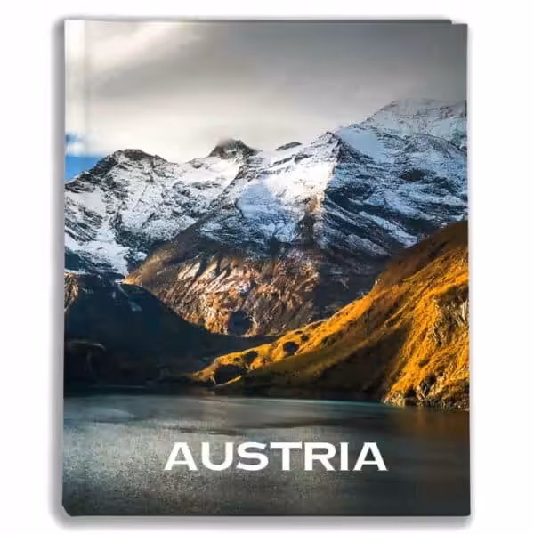 austria, pamiątka, podróż, album tradycyjny - 19,5x26 - 100 stron, bt764