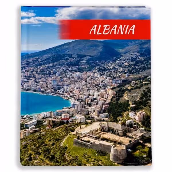 albania, pamiątka, album tradycyjny - 19,5x26 - 100 stron, bt546