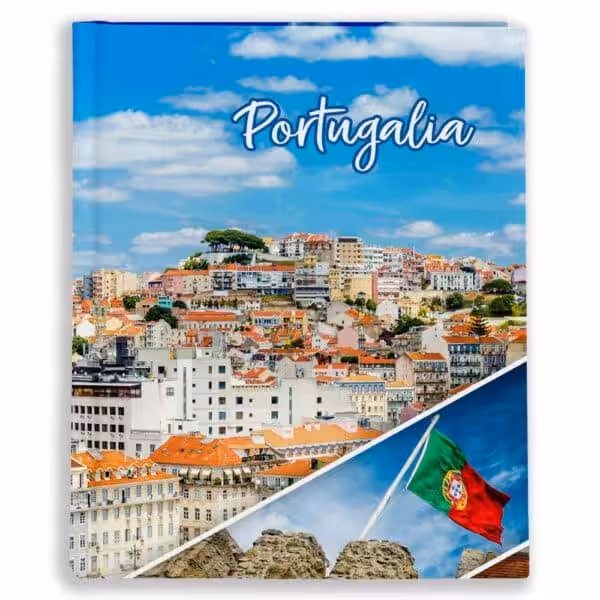 pamiątka z portugalii, album tradycyjny - 19,5x26 - 100 stron, bt533