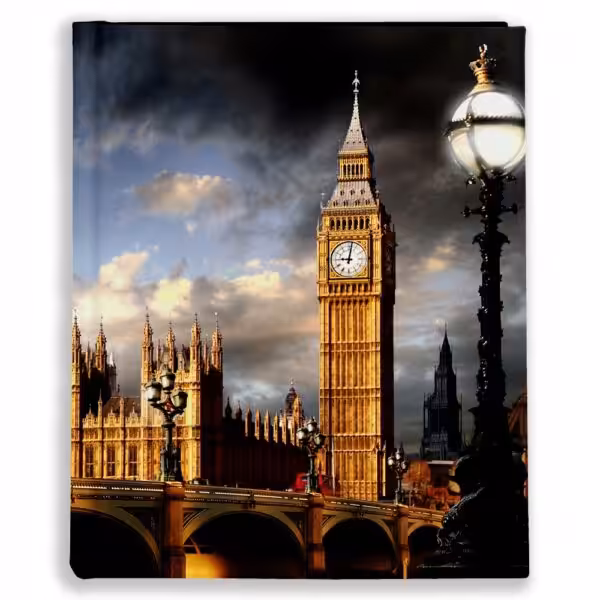 big ben, wakacje, uk, album tradycyjny - 19,5x26 - 60 stron, bt351