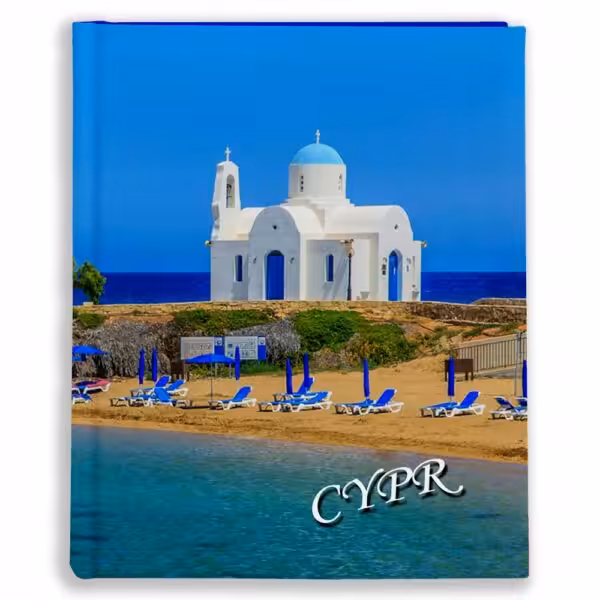 wakacje na cyprze, album tradycyjny - 19,5x26 - 60 stron, bt522