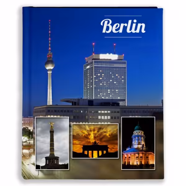 berlin, pamiątka, album tradycyjny - 19,5x26 - 60 stron, bt358
