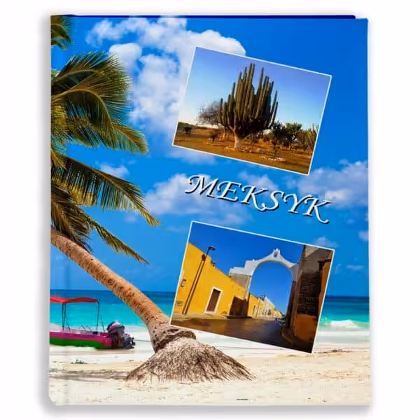 wakacje w meksyku, album tradycyjny - 19,5x26 - 100 stron, bt532