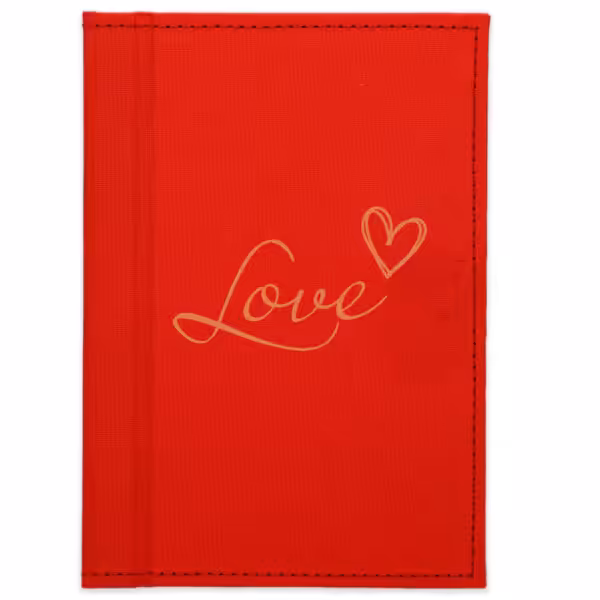 album na zdjęcia błyskawiczne instax, kieszeniowy - czerwony, love + bezpłatna personalizacja