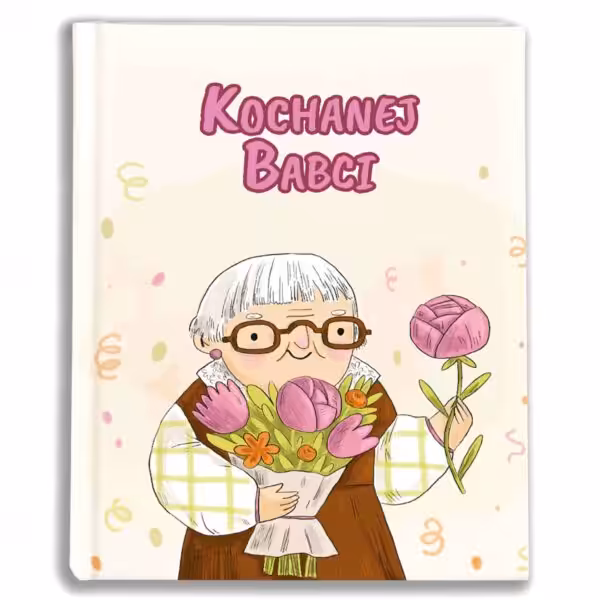 album na zdjęcia kieszeniowy, kochanej babci, dzień babci i dziadka