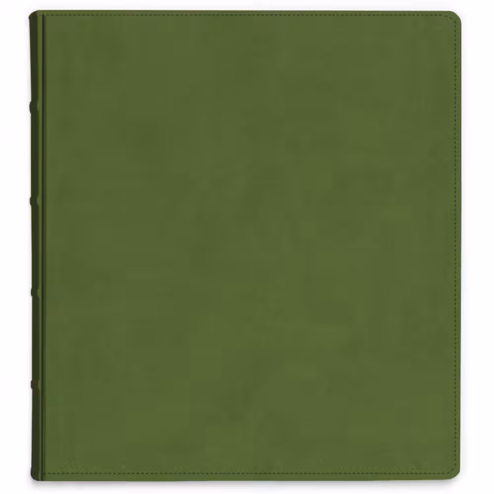 album tradycyjny, klasyczny na zdjęcia wklejane - skóra galanteryjna, oliwkowa zieleń album tradycyjny, klasyczny na zdjęcia wklejane - skóra galanteryjna, oliwkowa zieleń