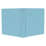 album tradycyjny, klasyczny na zdjęcia wklejane - płótno, cyjan (błękitny)