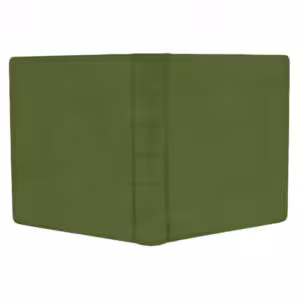 album tradycyjny, klasyczny na zdjęcia wklejane - skóra galanteryjna, oliwkowa zieleń