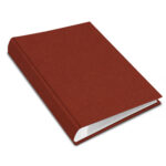 album na zdjęcia wsuwane | płótno | ceglany