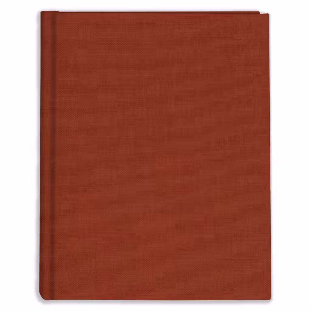 album na zdjęcia wsuwane | płótno | ceglany