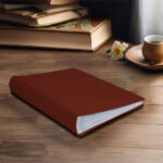 album na zdjęcia wsuwane | płótno | ceglany