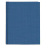 album na zdjęcia wsuwane | płótno | chabrowy