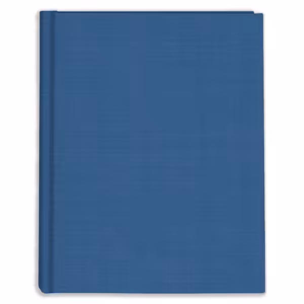 album na zdjęcia wsuwane | płótno | chabrowy