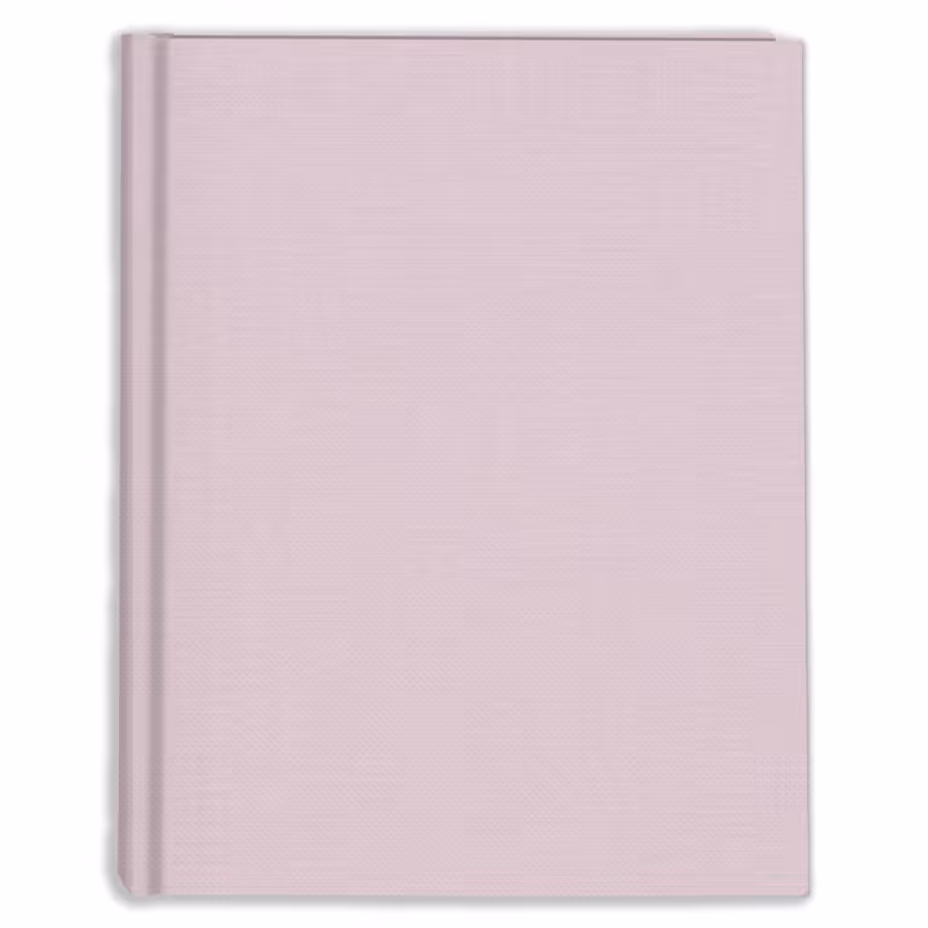 album na zdjęcia wsuwane | płótno | jasny róż