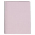 album na zdjęcia wsuwane | płótno | jasny róż