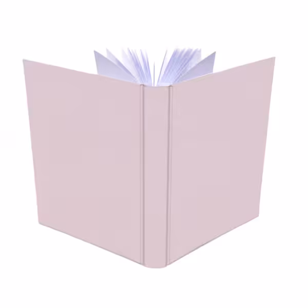 album na zdjęcia wsuwane | płótno | jasny róż