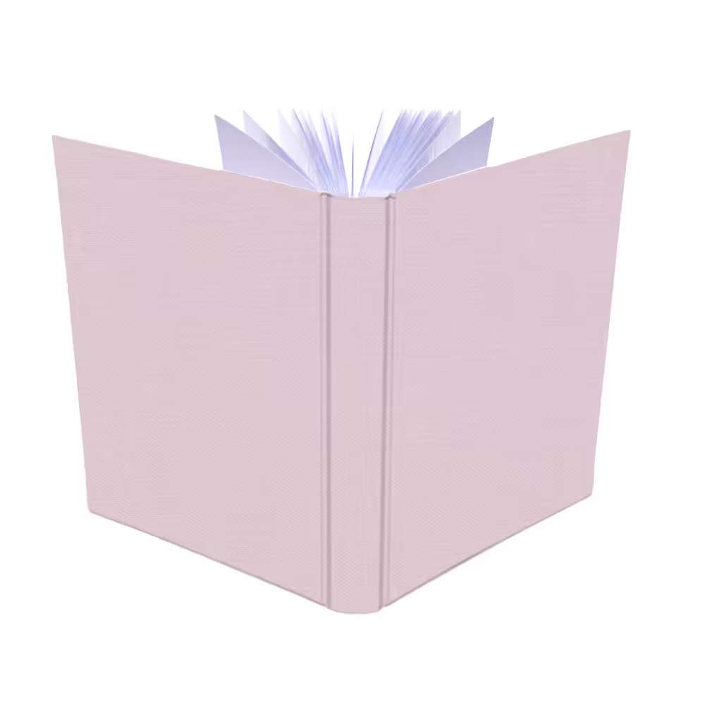 album na zdjęcia wsuwane | płótno | jasny róż