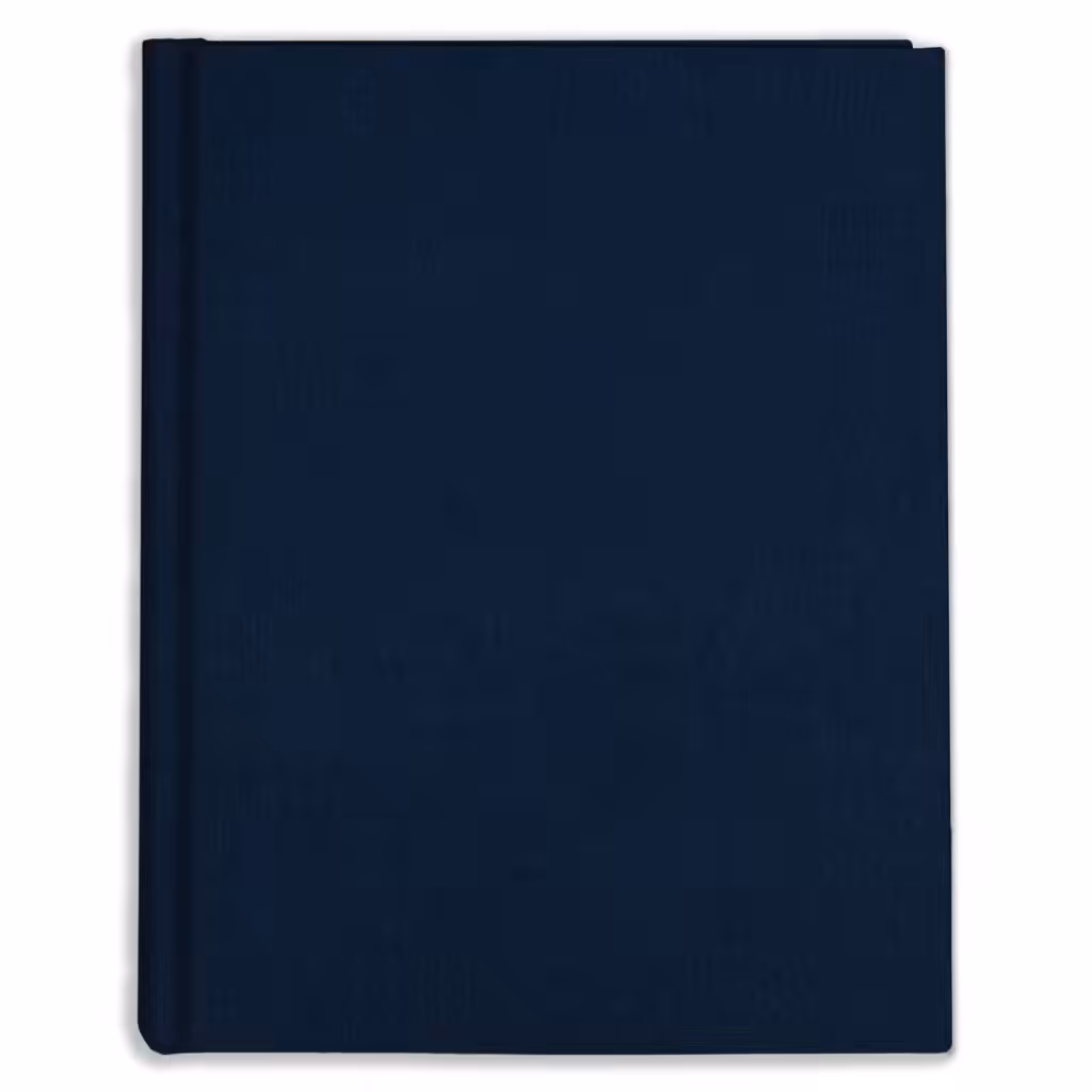 album na zdjęcia wsuwane | płótno | ciemnoniebieski