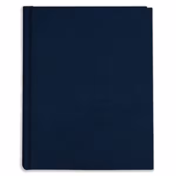 album na zdjęcia wsuwane | płótno | ciemnoniebieski