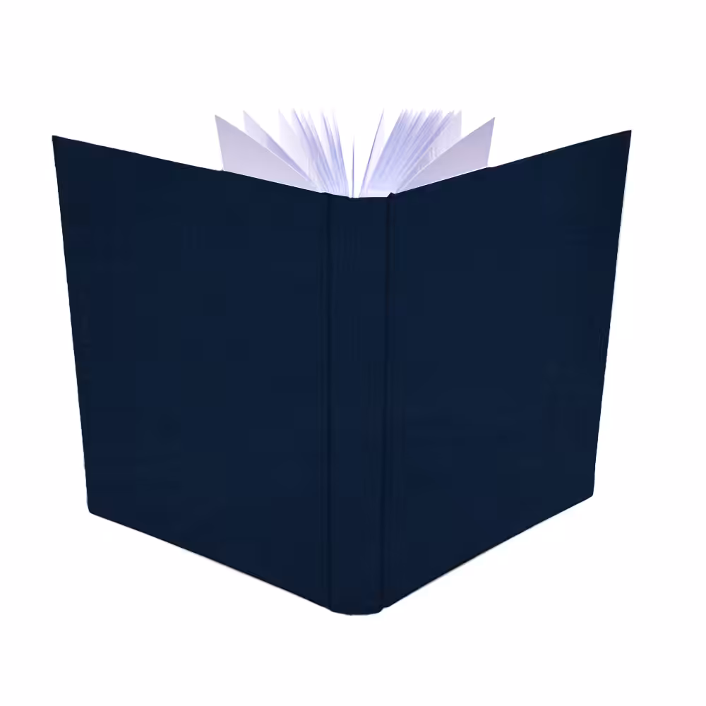 album na zdjęcia wsuwane | płótno | ciemnoniebieski