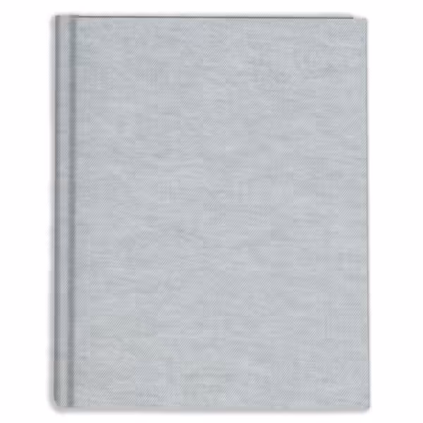 album na zdjęcia wsuwane | płótno | len popielaty