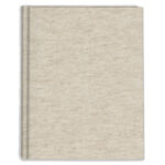 album na zdjęcia wsuwane | płótno | jasnobrązowy