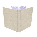 album na zdjęcia wsuwane | płótno | jasnobrązowy