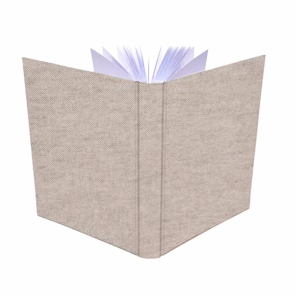 album na zdjęcia wsuwane | płótno | kremowy beż