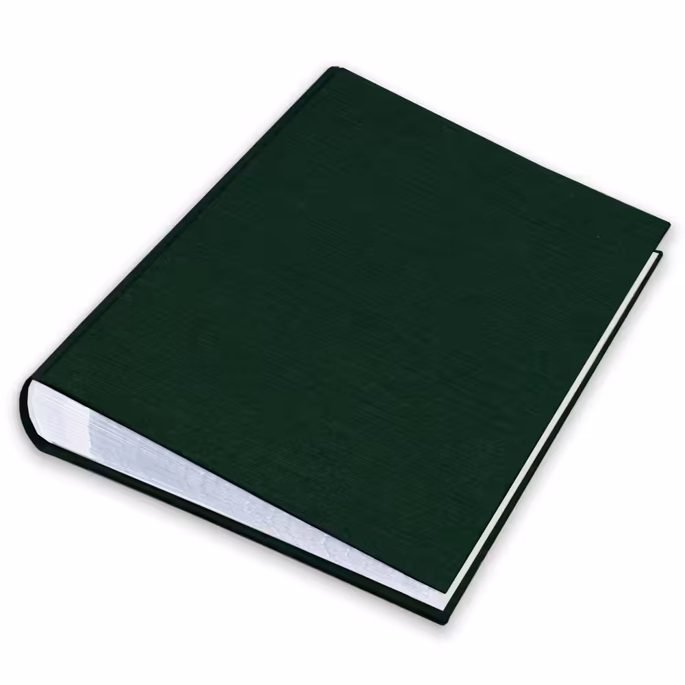 album na zdjęcia wsuwane | płótno | ciemna zieleń