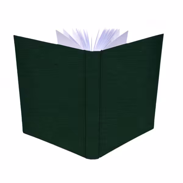 album na zdjęcia wsuwane | płótno | ciemna zieleń