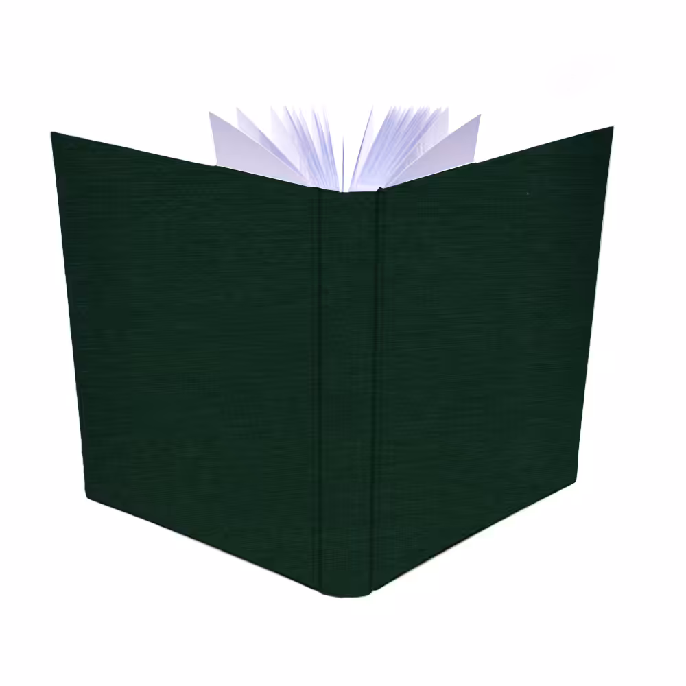 album na zdjęcia wsuwane | płótno | ciemna zieleń