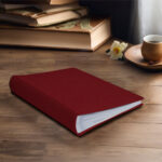 album na zdjęcia wsuwane | płótno | czerwony