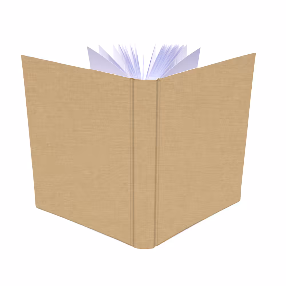 album na zdjęcia wsuwane | płótno | piaskowy