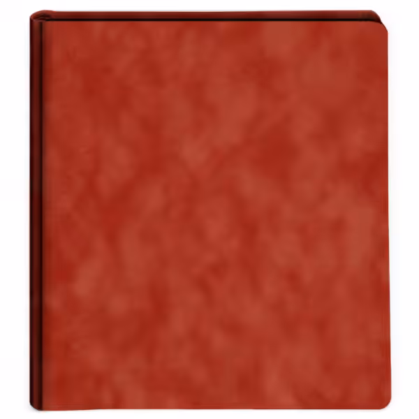 album do wklejania zdjęć, klasyczny | welur | ceglasty