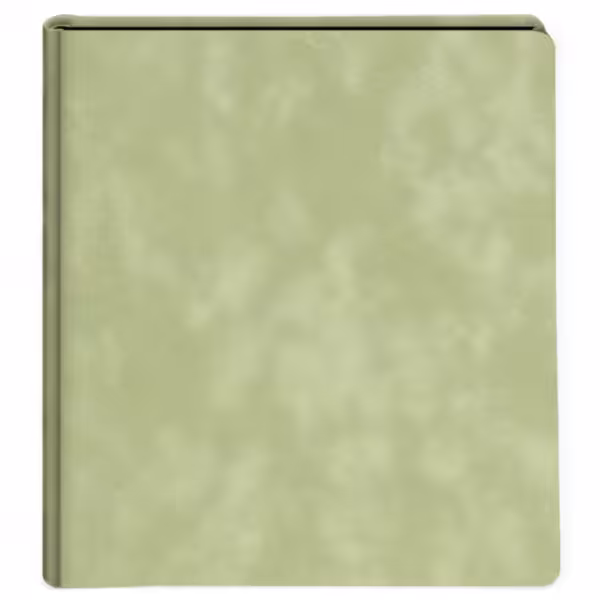album do wklejania zdjęć, klasyczny | welur | oliwkowa zieleń