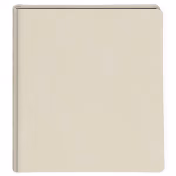 album do wklejania zdjęć, klasyczny | welur | kremowy