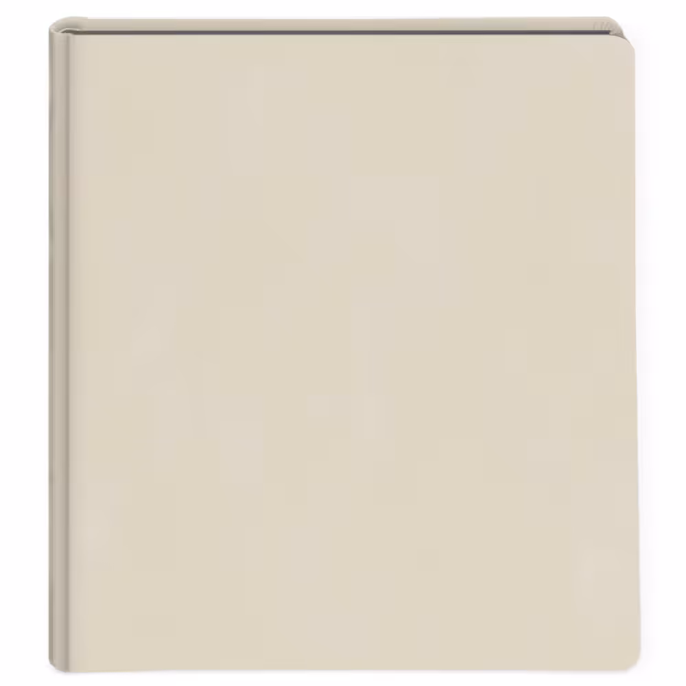 album do wklejania zdjęć, klasyczny | welur | kremowy