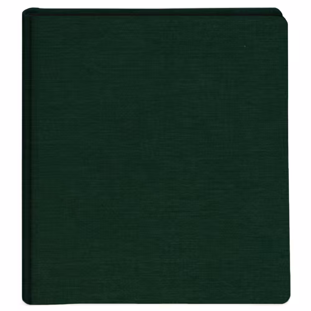 album do wklejania zdjęć, klasyczny | płótno | ciemnozielony