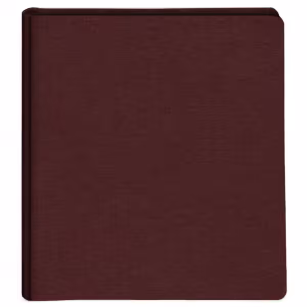 album do wklejania zdjęć, klasyczny | płótno | bordowo-brązowy