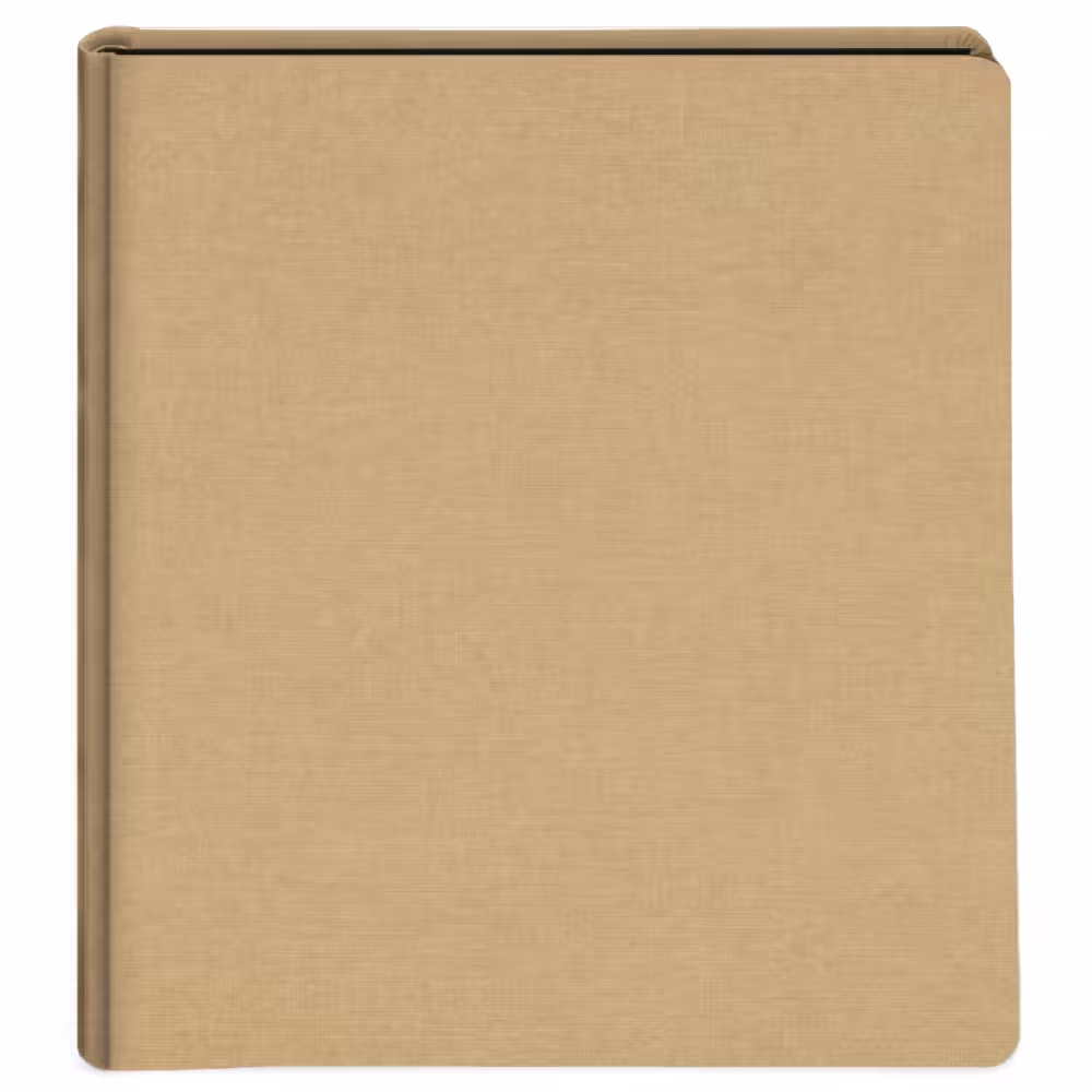 album do wklejania zdjęć, klasyczny | płótno |  beż piaskowy