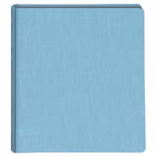 album do wklejania zdjęć, klasyczny | płótno | błękit letni