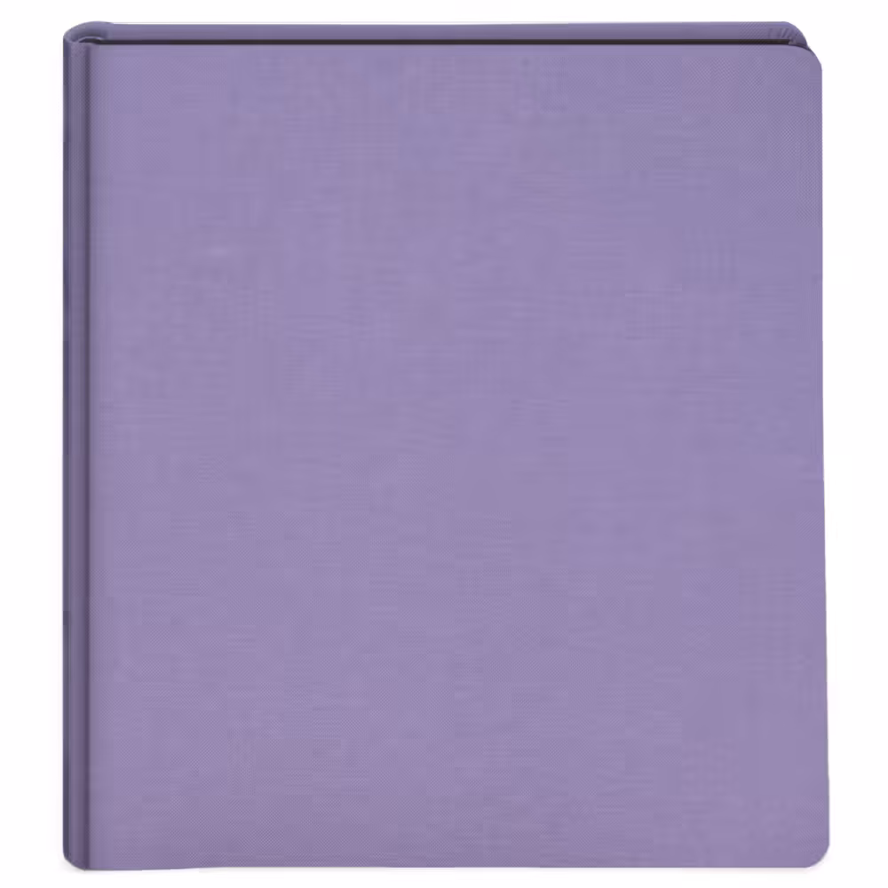 album do wklejania zdjęć, klasyczny | płótno | pastelowa lawenda