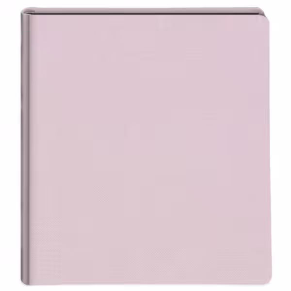 album do wklejania zdjęć, klasyczny | płótno | pastelowy róż