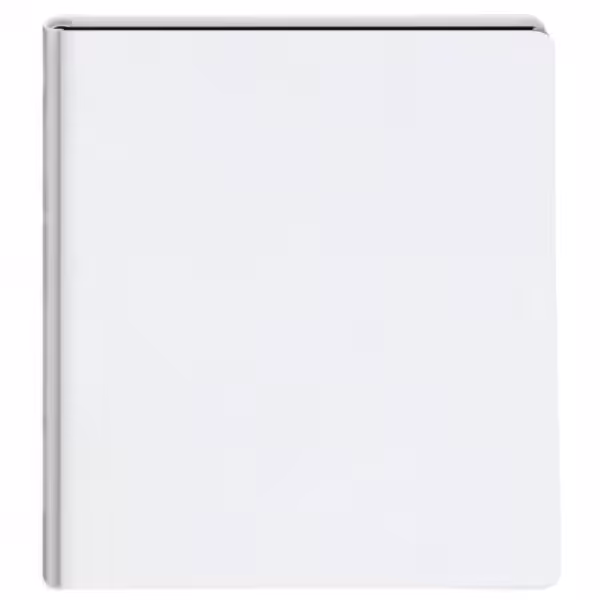 album do wklejania zdjęć, klasyczny | płótno | biały z połyskiem