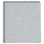 album do wklejania zdjęć, klasyczny | płótno | popielaty len