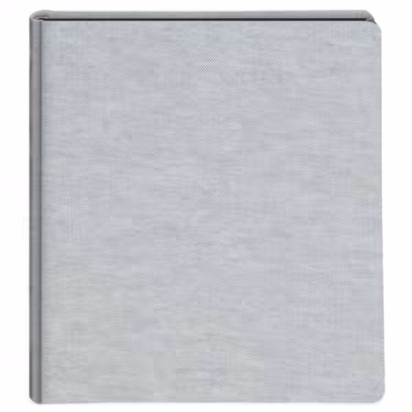 album do wklejania zdjęć, klasyczny | płótno | popielaty len