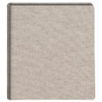 album do wklejania zdjęć, klasyczny | płótno | jasny len