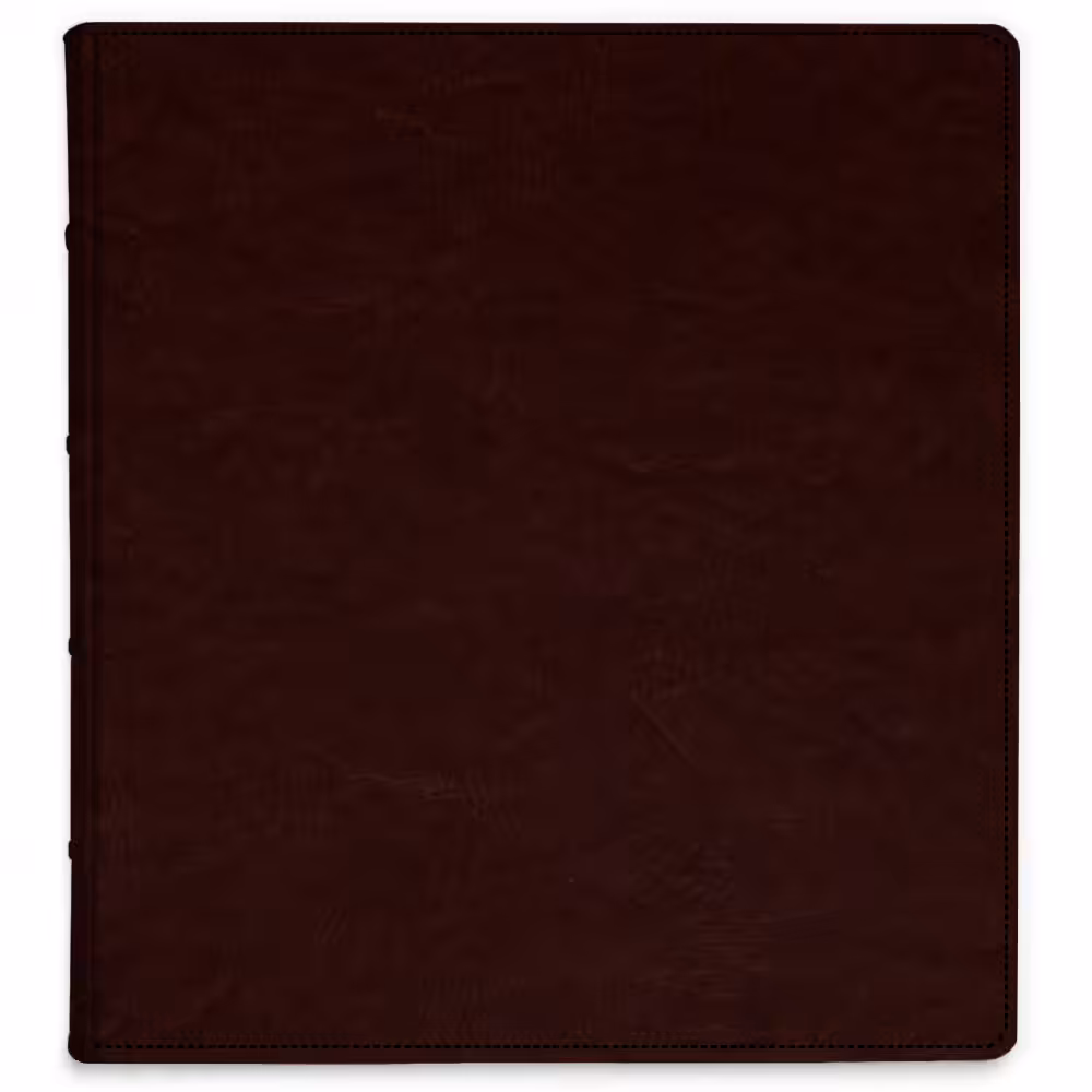 album do wklejania zdjęć, klasyczny | skóra galanteryjna | ciemny w stylu vintage