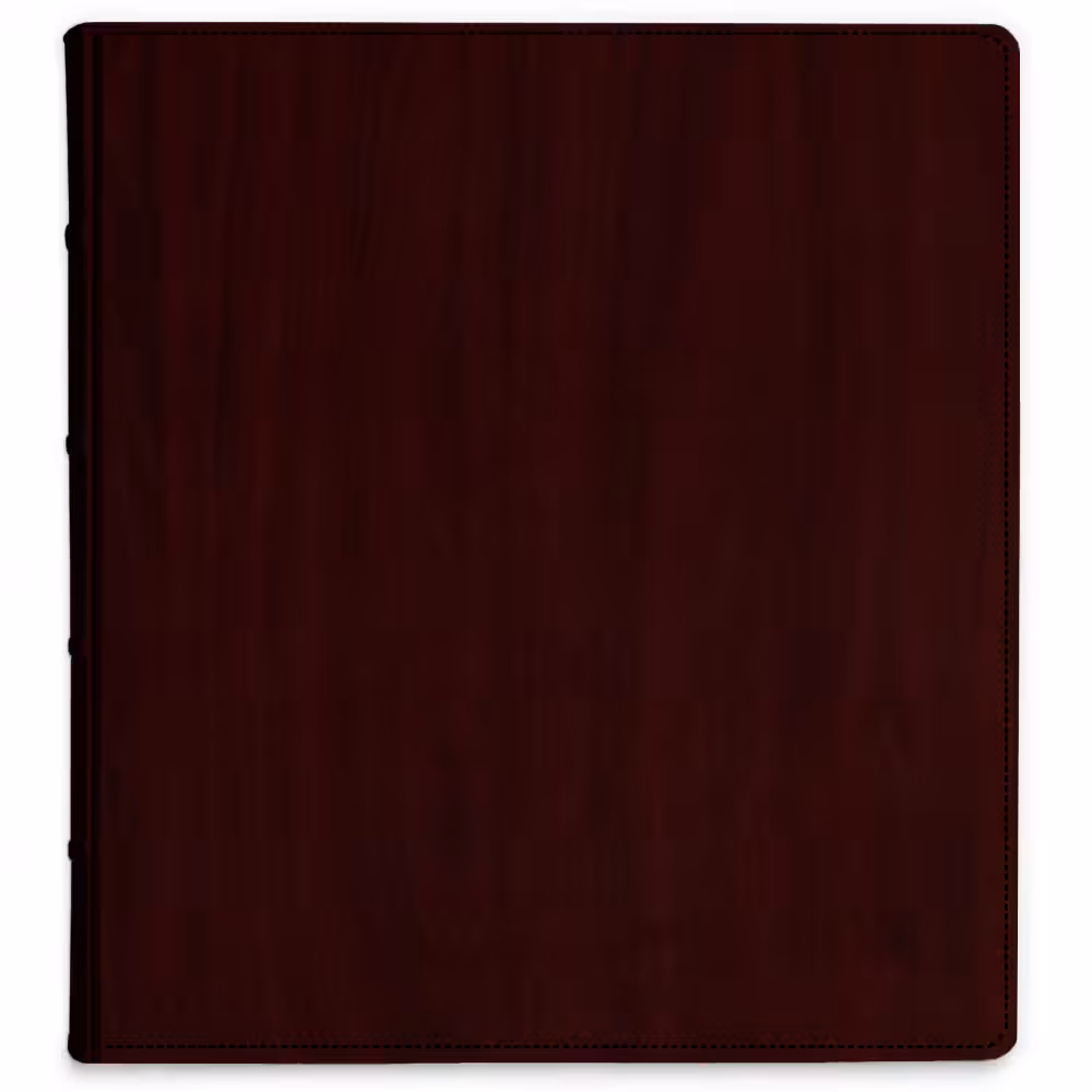 album do wklejania zdjęć, klasyczny | skóra galanteryjna | palisander