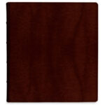 album do wklejania zdjęć, klasyczny | skóra galanteryjna | ciemny brąz